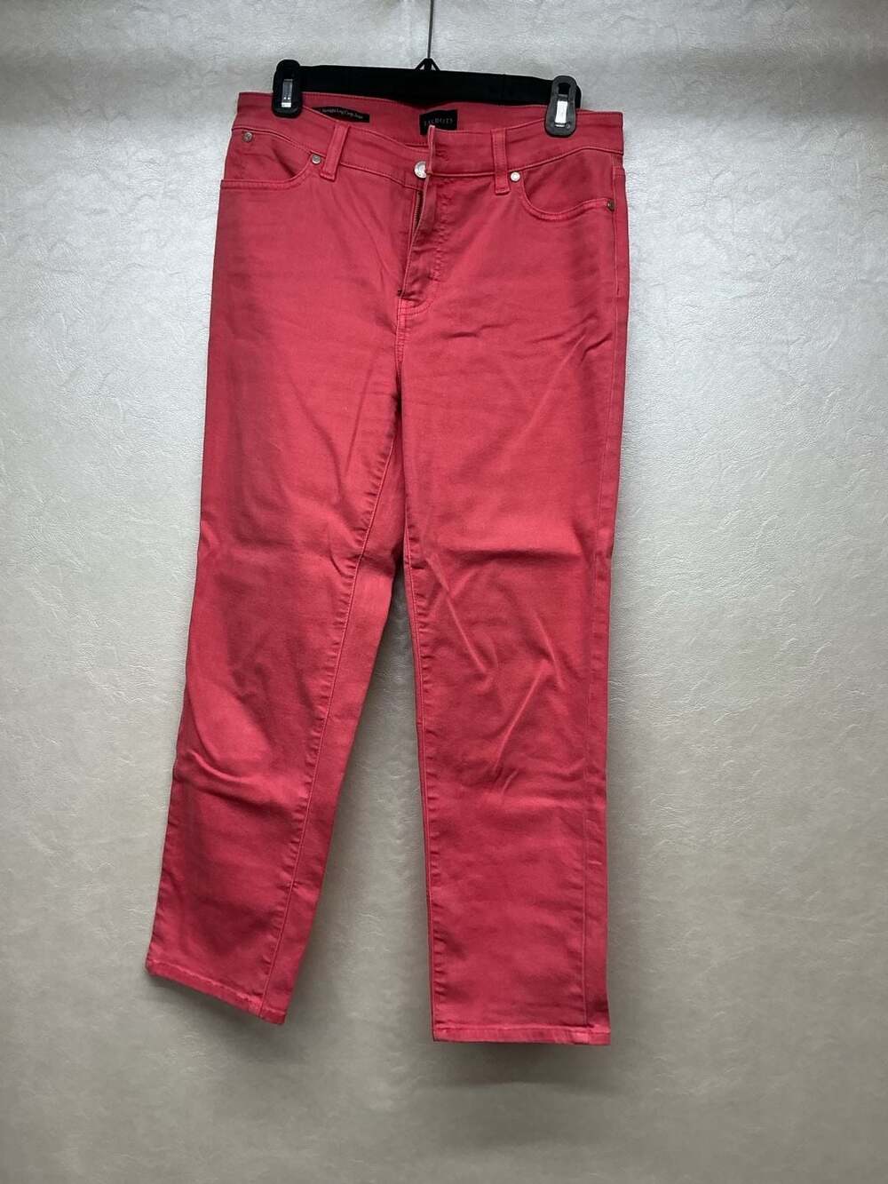 Talbots Straight Leg Crop Jean Pink